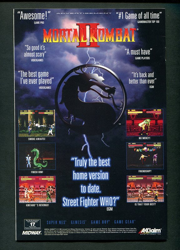 Rogue #2 ( 9.4 NM ) 1st Series / Howard Mackie / February 1995