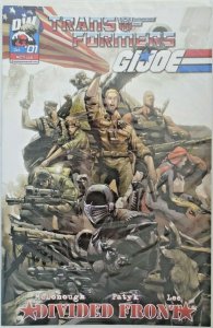 *Transformers G.I. Joe Divided Front (2004 Dreamwave, of 1) All 7 Covers