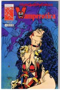 VAMPEROTICA #1, NM, Vampire, Femme Fatale, 2nd, 1994, more indies in store