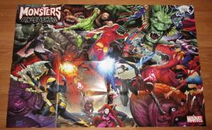 Monsters Unleashed Folded Promo Poster (Marvel 24 x 36)