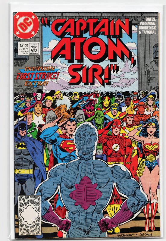 Captain Atom #24 (1988) Captain Atom