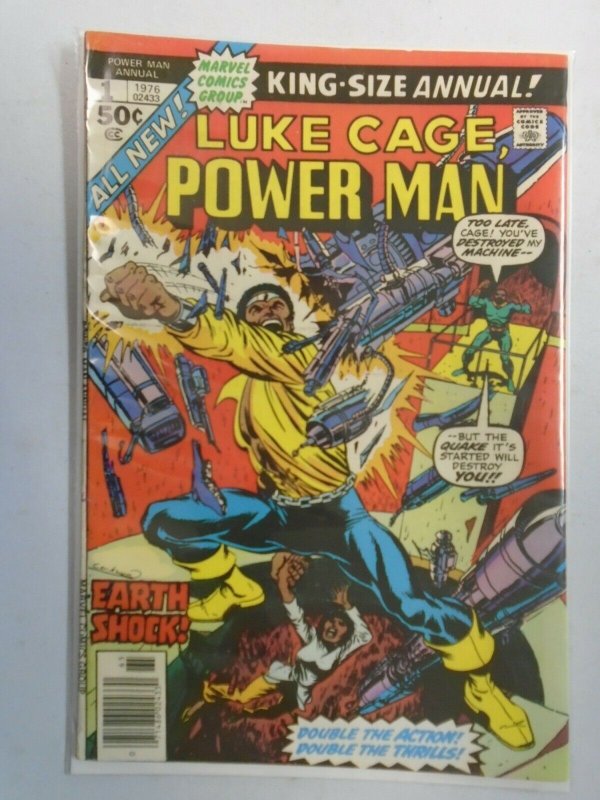 Power Man and Iron Fist Annual #1 4.0 VG (1976 Hero for Hire)