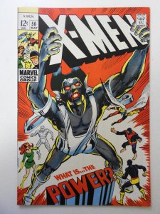The X-Men #56 (1969) FN+ Condition! small stain bottom back cover