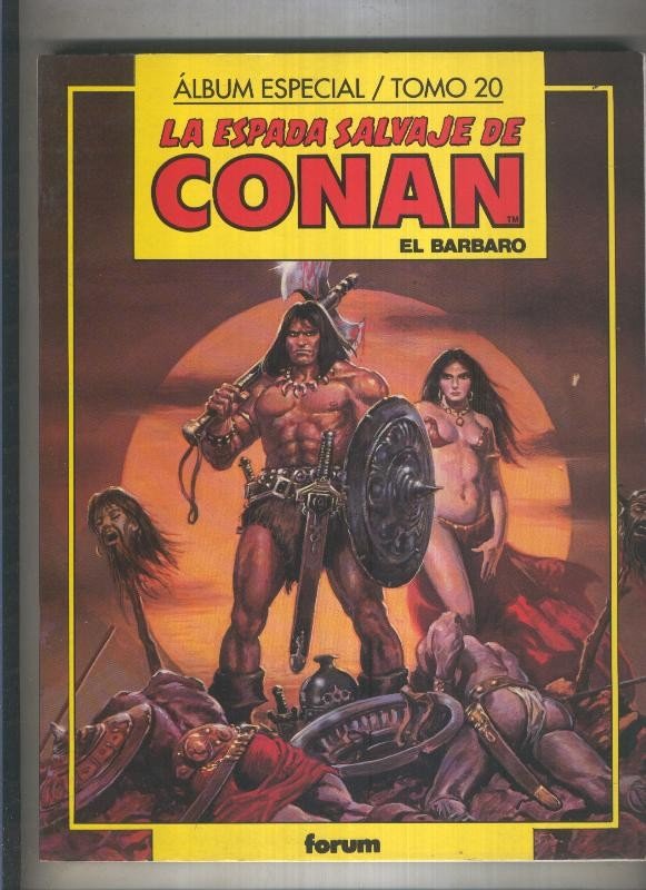 La Espada Salvaje de Conan primera edicion retapado numero 101 al 103