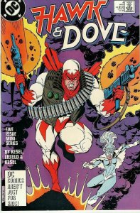 Hawk & Dove #4 of 4 Mini Series DC Comics Winter 1988 (VF)