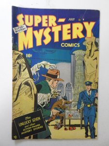 Super-Mystery Comics #48 (1949) VG+ Condition