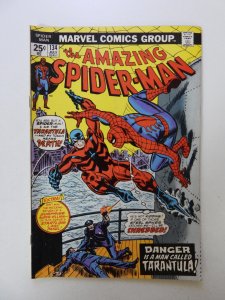 The Amazing Spider-Man #134 (1974) 1st Tarantula VG condition MVS intact