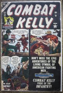 COMBAT KELLY #27 (ATLAS, 12/1954) FAIR-GOOD;  Dave Berg!