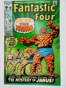 Fantastic Four (1961 series)  #107, Fine+ (Actual scan)