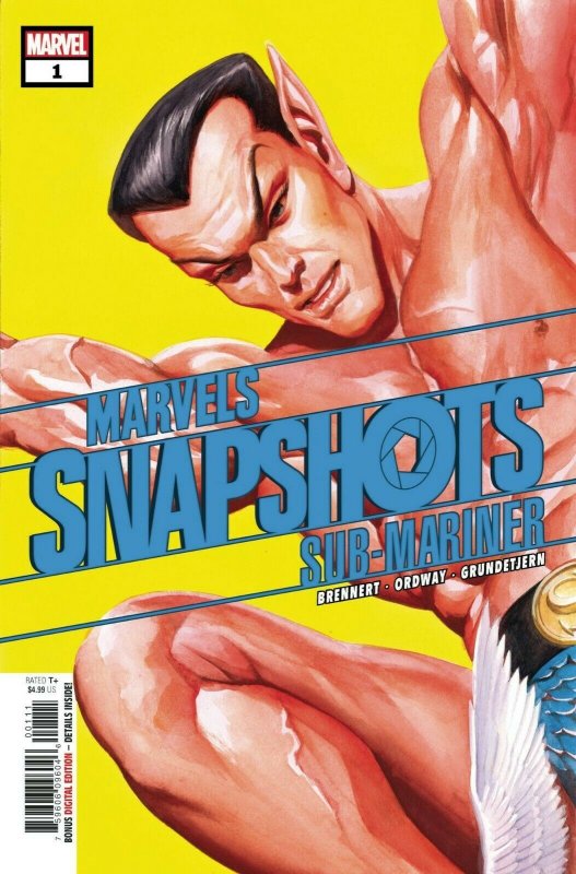 SUB-MARINER MARVELS SNAPSHOT #1 - MARVEL COMICS - MAY 2020