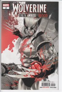WOLVERINE BLACK WHITE BLOOD (2020 MARVEL) #2