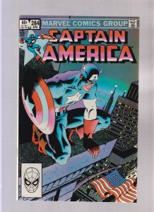 Captain America #284 - Diverging! (9.2 OB) 1983