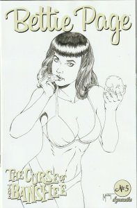 Bettie Page: The Curse Of The Banshee # 5 Pin Up 1:10 Variant NM [A3]