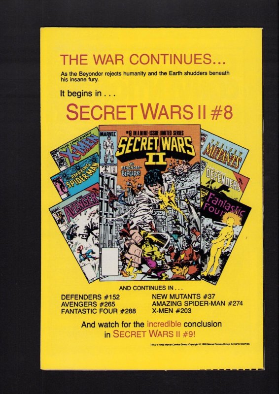 Punisher #2 - INTERIOR PAGE SIGNED BY JOHN BEATTY! (7.0) 1986