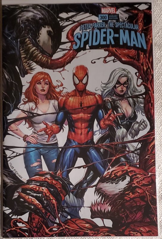 Spider-man #300, Peter Parker the Speculator variant - Tyler Kirkham