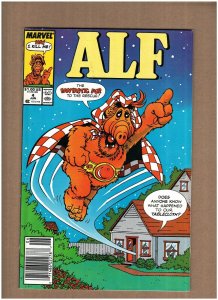 Alf #4 Newsstand Marvel Comics 1988 VF/NM 9.0