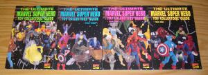 Ultimate Marvel Super Hero Toy Collectors' Guide #1-4 VF/NM complete series 2 3