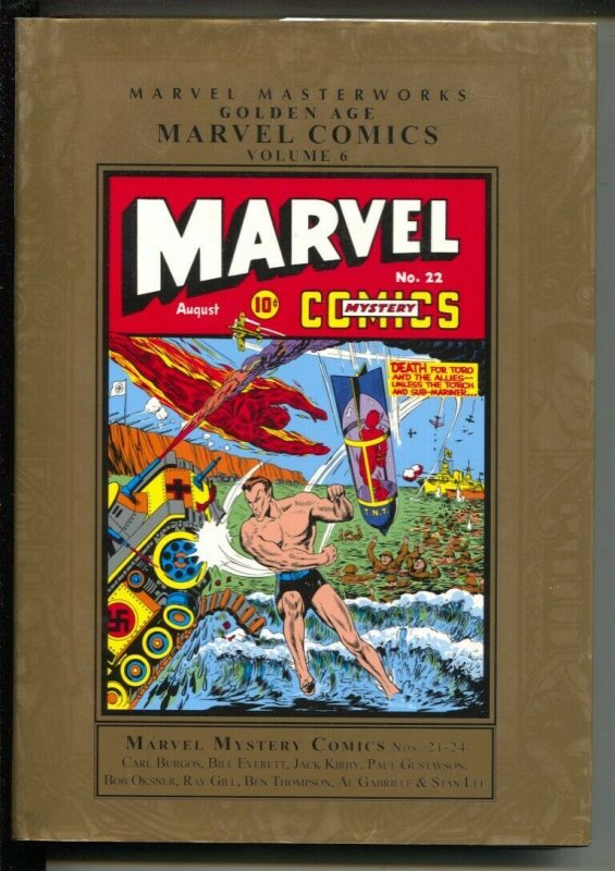 Marvel Masterworks Golden Age Marvel Comics-Carl Burgos-Vol 6-2009-HC-VG/FN