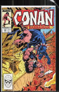 Conan the Barbarian #216 Direct Edition (1989) Conan