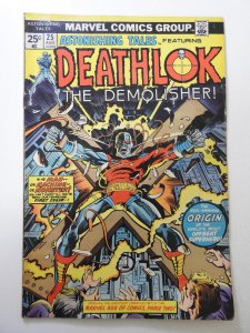 Astonishing Tales #25 (1974) GD Condition MVS intact! centerfold detached