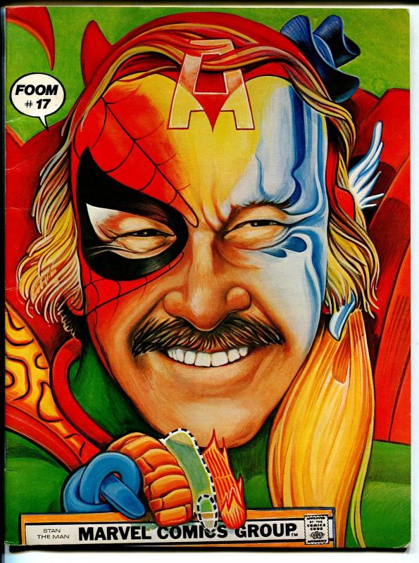 FOOM #17 1977-Marvel-Stan Lee cover & interview-Roy Thomas-fanzine-Kirby-FN