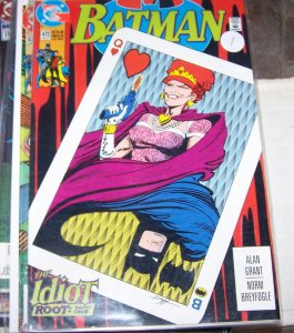 Batman # 472  1991, DC comics  the idiot PT 1  robin tim drake  ROBIN