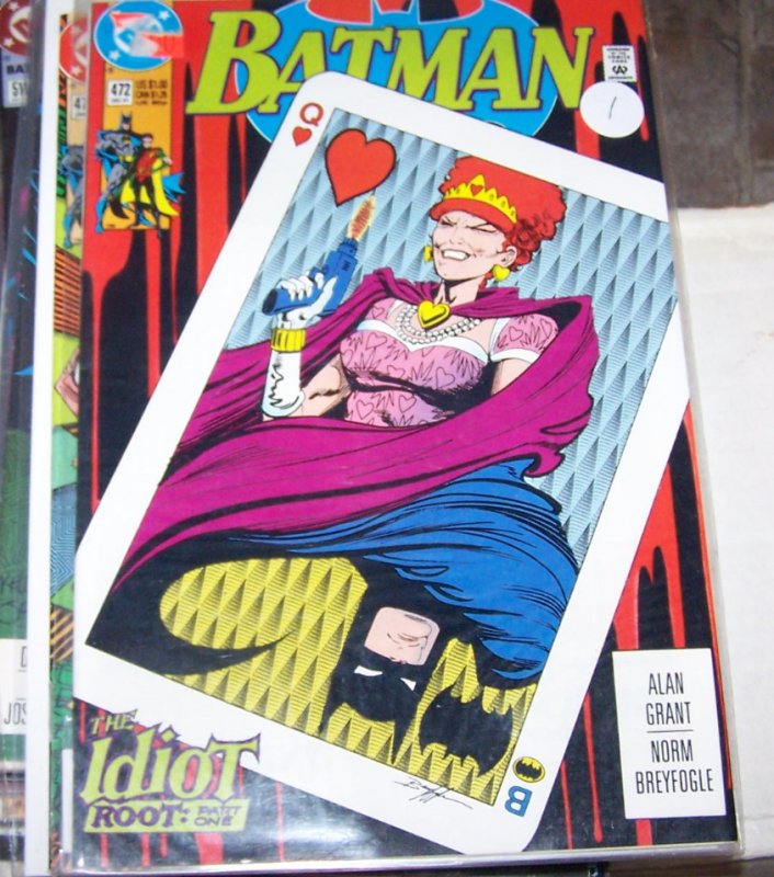 Batman # 472  1991, DC comics  the idiot PT 1  robin tim drake  ROBIN