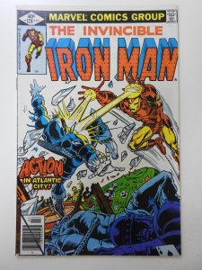 The Invincible Iron Man #124 vs The Blizzard! Beautiful VF- Condition!