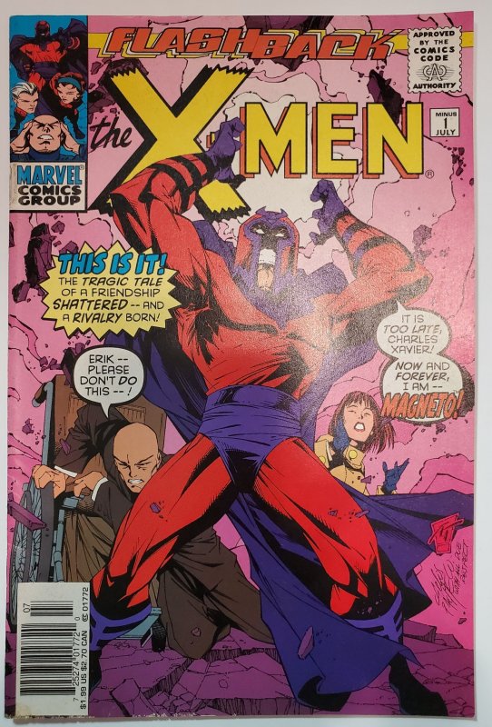 X-Men #-1 (1997) Newstand Variant VF-