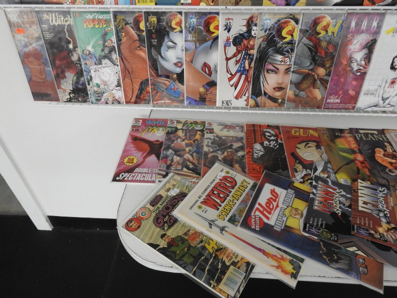 Huge Lot 150+ Comics W/ Kubuki, Shi, Charlie Chan+ Avg VF- Condition!!