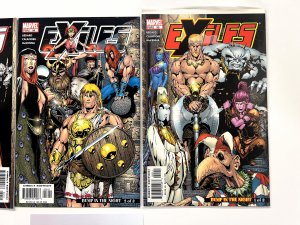 3 Exiles Marvel Comic Books # 55 56 57 Avengers Defenders Thor Hulk 49 JS15