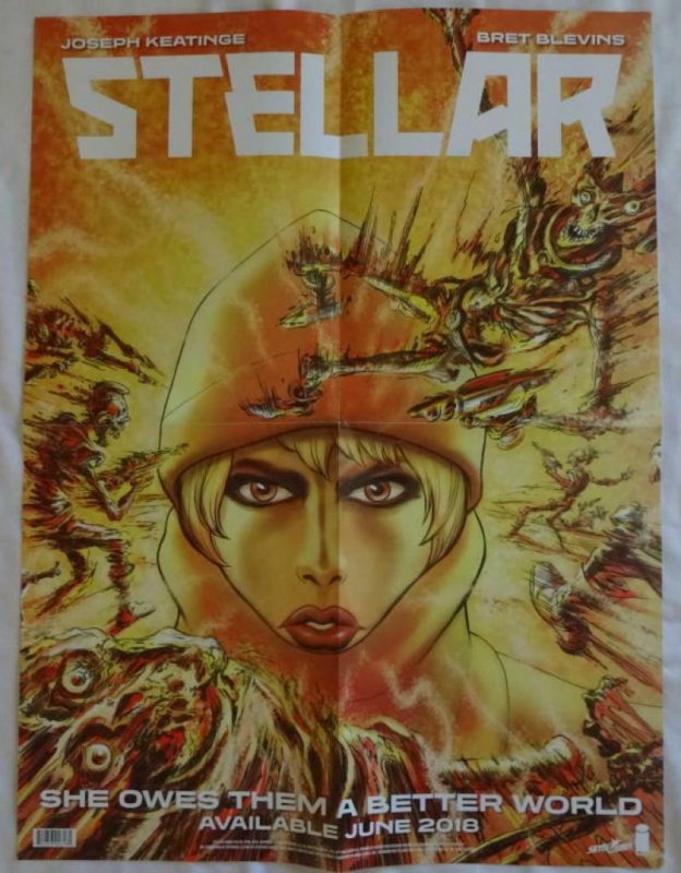 STELLAR Promo Poster , 18 x 24,  2018, IMAGE, Unused more in our store 097