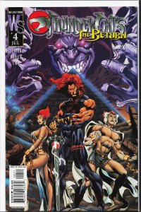 Thundercats: The Return #4 Variant Cover (2003) Thundercats