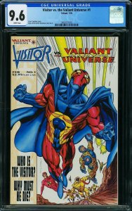 Visitor Vs. the Valiant Universe #1 (1995) CGC 9.6 NM+