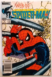 Web of Spider-Man #4 (NM, 1985) NEWSSTAND