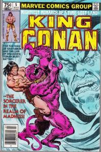 CONAN the KING #5, VF/NM, Buscema, 1980 1981, Robert Howard, more in store