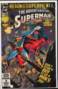Adventures of Superman #503 (1993) Superboy