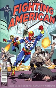Fighting American (Titan, 2nd Series) #2C VF/NM ; Titan | Duke Mighten Variant