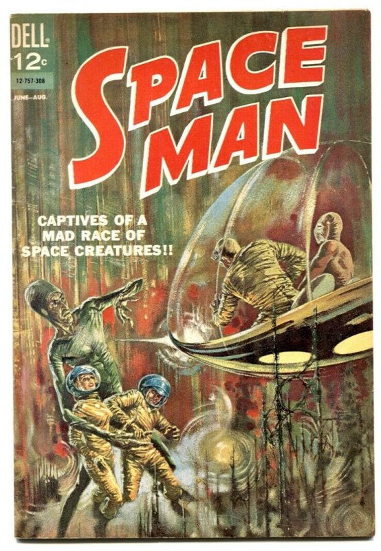 Space Man #5 1963- Dell Comics- Silver Age VF 