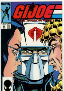 GI Joe A Real American Hero #64 Marvel Comics 1987 VF