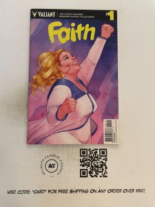 Faith # 1 NM 2nd Print Valiant Comic Book Houser Perez Sauvage 26 J221