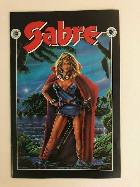 LOT of 11-Eclipse Comics SABRE #1-10 ,12 VERY FINE (A90)