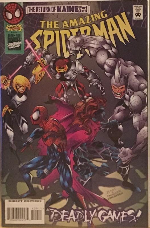 SPIDER-MAN LOT (MARVEL) 4 PART STORY ARC “RETURN OF KAINE” COMPLETE