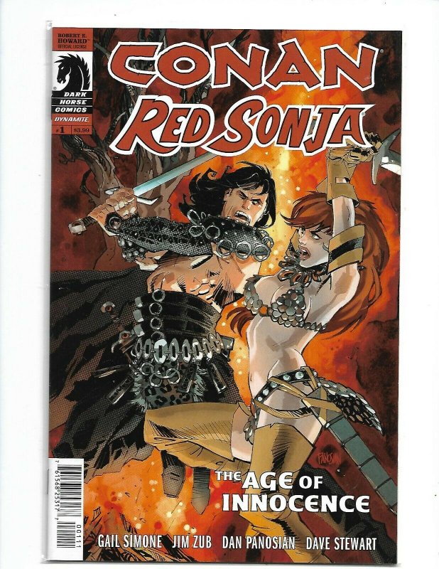 CONAN RED SONJA #1 (9.4-9.6) DARK HORSE DYNAMITE/AGE OF INNOCENCE  nw124