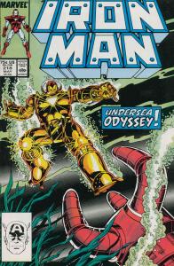 Iron Man (1st Series) #218 FN ; Marvel | David Michelinie