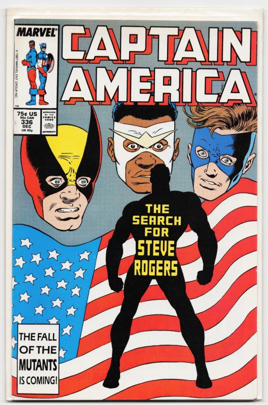 Captain America #336 (1987) Captain America