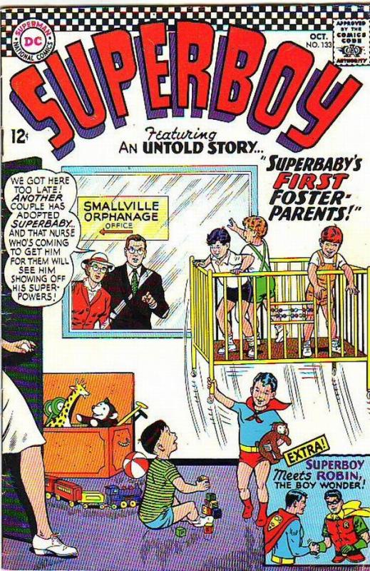 Superboy #133 (Oct-66) FN Mid-Grade Superboy