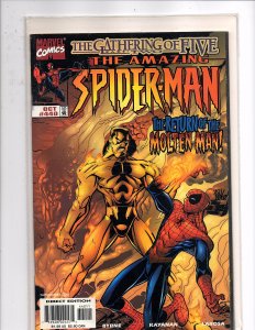 Marvel Comics The Amazing Spider-Man #440 The Return of the Molten Man