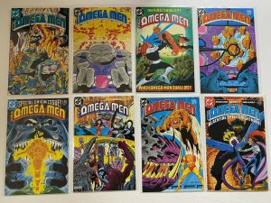 Omega Men lot 21 different from #1-37 + 2 annuals 8.0 VF (1983-86 1st series)