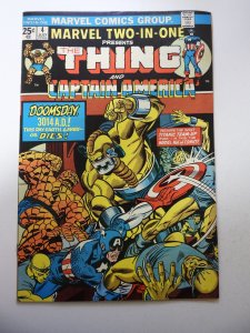 Marvel Two-in-One #4 (1974) VF Condition MVS Intact